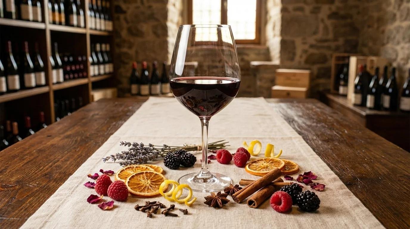 Dos copas de vino blanco y tinto que ilustran cómo el color influye en nuestras expectativas
